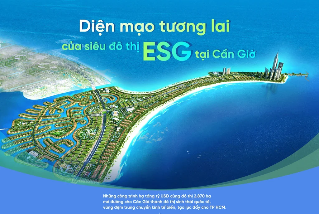 Phối cảnh tổng quan dự án Vinhomes Cần Giờ