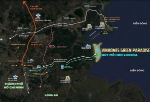 vị trí dự án Vinhomes Cần Giờ