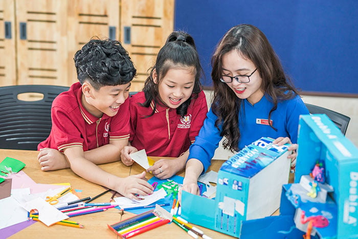 Vinschool cộng đồng giáo dục nhân văn, khuyến khích học sinh sẻ chia, sáng tạo